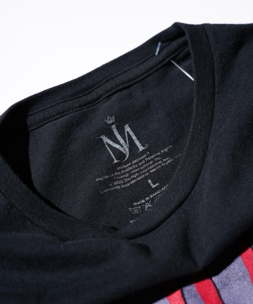 THRIFTY LOOK（スリフティールック）の「THRIFTY LOOK / スリフティールック THRIFTY"MICHAEL JACKSON"TEE マイケルジャクソン バンドTシャツ バンT（Tシャツ/カットソー・メンズ・ブラック/ブラック系その他・X-LARGE/LARGE/MEDIUM）」の12枚目の写真