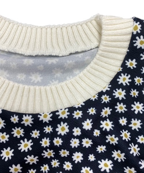 セール】デイジー柄配色トップス（Tシャツ/カットソー）｜LADY LIKE
