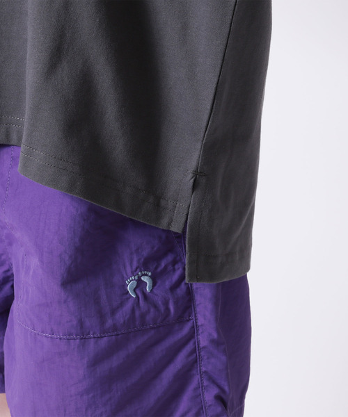 HANGTEN（ハンテン）の「【HANG TEN/ハンテン】PT TEE（Tシャツ/カットソー・レディース・チャコールグレー/ホワイト・L/M）」の8枚目の写真