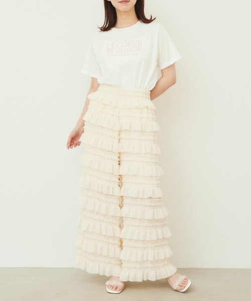 paravion（パラビオン）の「frill pants（その他パンツ・レディース・アイボリー/ブラック・FREE）」の18枚目の写真