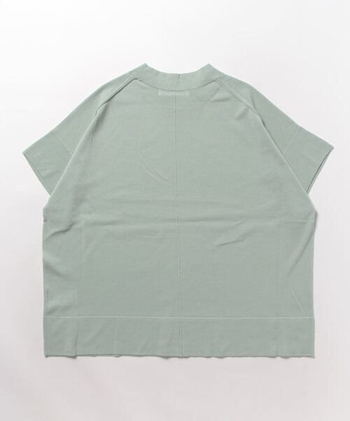 en recre(アンレクレ)の「【EMMACULATE】ハイネック半袖ニットプルオーバー(ニット/セーター・レディース・LT.PINK/ライム/オフホワイト・2)」の21枚目の写真