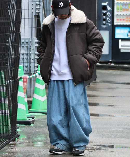Java(ジャバ)の「《Javaジャバコラボ》軽くてあったか。襟ボアスエード中綿ジャケット(ブルゾン・メンズ・キャメル/チャコール/アイボリー・X-LARGE/LARGE/SMALL/MEDIUM)」の13枚目の写真