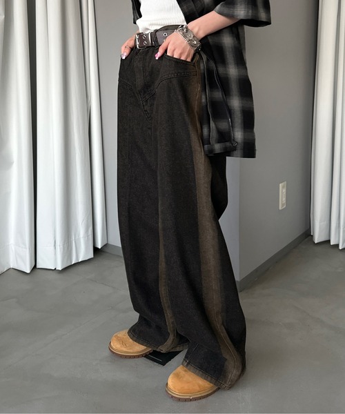 sedacle（セダクル）の「ブラストラインデニム（デニムパンツ・メンズ・ブラック/インディゴブルー・SMALL/MEDIUM/LARGE）」の16枚目の写真
