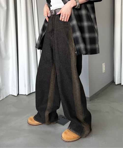 sedacle（セダクル）の「ブラストラインデニム（デニムパンツ・メンズ・ブラック/インディゴブルー・SMALL/MEDIUM/LARGE）」の21枚目の写真
