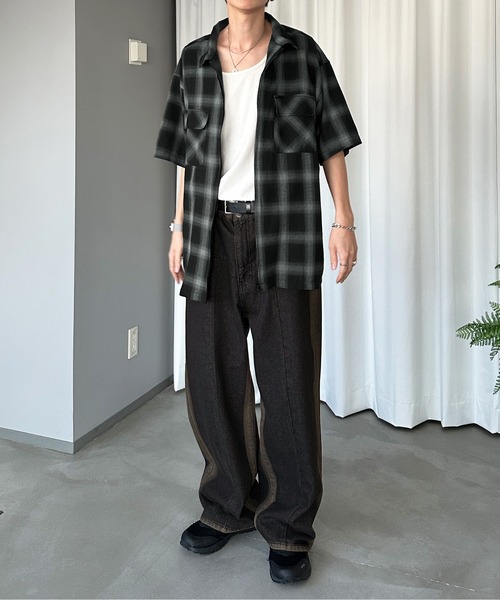 sedacle（セダクル）の「ブラストラインデニム（デニムパンツ・メンズ・ブラック/インディゴブルー・SMALL/MEDIUM/LARGE）」の13枚目の写真