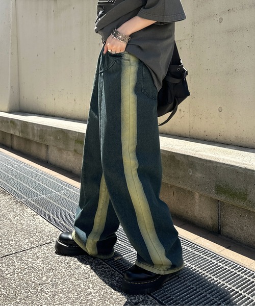 sedacle（セダクル）の「ブラストラインデニム（デニムパンツ・メンズ・ブラック/インディゴブルー・SMALL/MEDIUM/LARGE）」の5枚目の写真