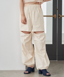 Kastane | 膝開きパラシュートパンツ(カーゴパンツ)