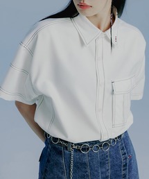 【UNISEX】ROMANTIC CROWN／フロントポケットシャツ 2194784