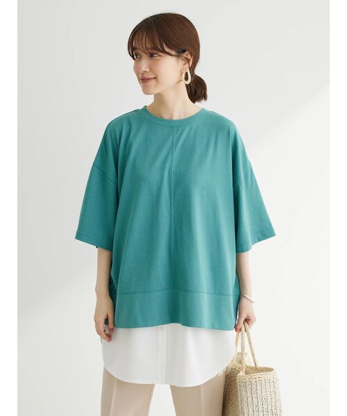 Green　Parks（グリーンパークス）の「つけ裾（その他ヘアアクセサリー・レディース・ストライプ/ホワイト・FREE）」の6枚目の写真