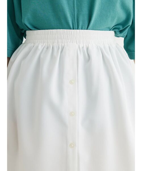 Green　Parks（グリーンパークス）の「つけ裾（その他ヘアアクセサリー・レディース・ストライプ/ホワイト・FREE）」の9枚目の写真