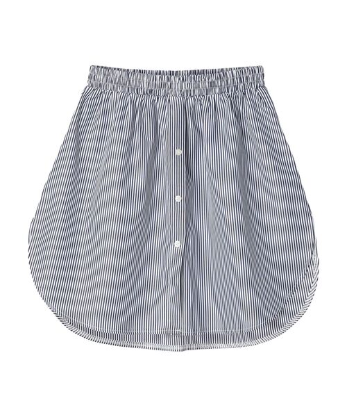 Green　Parks（グリーンパークス）の「つけ裾（その他ヘアアクセサリー・レディース・ストライプ/ホワイト・FREE）」の11枚目の写真