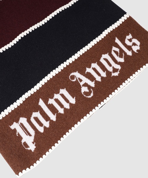 Palm Angels(パームエンジェルス)の「PA MONOGRAM STRIPED KNIT JKT(その他アウター・メンズ・ネイビー系・M)」の4枚目の写真