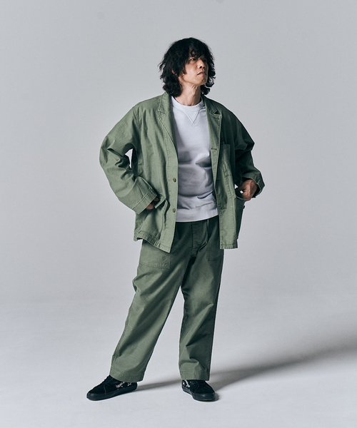 東野デニム × JOURNAL STANDARD】BACK SATIN BAKER（カーゴ