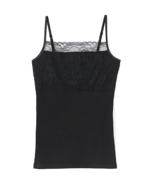 FREE'S MART(フリーズマート)の「テレコレースキャミソール(キャミソール・レディース・ベージュ/ホワイト/ブラック・FREE)」の4枚目の写真