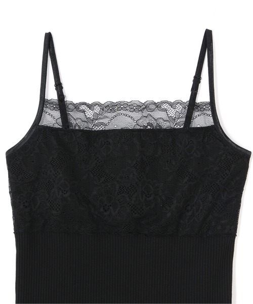 FREE'S MART(フリーズマート)の「テレコレースキャミソール(キャミソール・レディース・ベージュ/ホワイト/ブラック・FREE)」の9枚目の写真