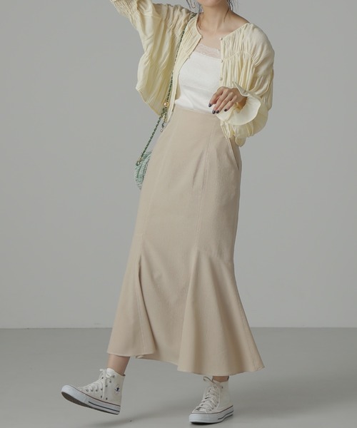 FREE'S MART(フリーズマート)の「テレコレースキャミソール(キャミソール・レディース・ベージュ/ホワイト/ブラック・FREE)」の20枚目の写真