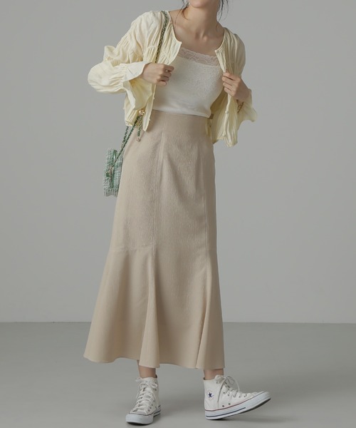 FREE'S MART(フリーズマート)の「テレコレースキャミソール(キャミソール・レディース・ベージュ/ホワイト/ブラック・FREE)」の19枚目の写真