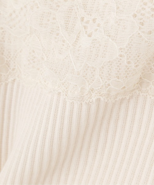 FREE'S MART(フリーズマート)の「テレコレースキャミソール(キャミソール・レディース・ベージュ/ホワイト/ブラック・FREE)」の13枚目の写真