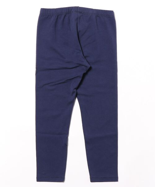 BENETTON (UNITED COLORS OF BENETTON)（ベネトンユナイテッドカラーズオブベネトン）の「キッズブランドロゴ刺繍入りレギンスG（レギンス/スパッツ・キッズ・ネイビー・82/90/98/X-SMALL/104/116）」の2枚目の写真