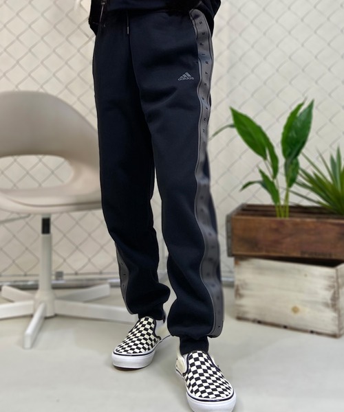 adidas(アディダス)の「adidas/アディダス ルーズフィット IEH69(その他パンツ・レディース・ブラック/ミント・L/M)」の1枚目の写真