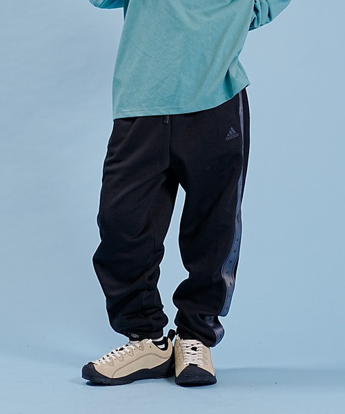 adidas(アディダス)の「adidas/アディダス ルーズフィット IEH69(その他パンツ・レディース・ブラック/ミント・L/M)」の4枚目の写真