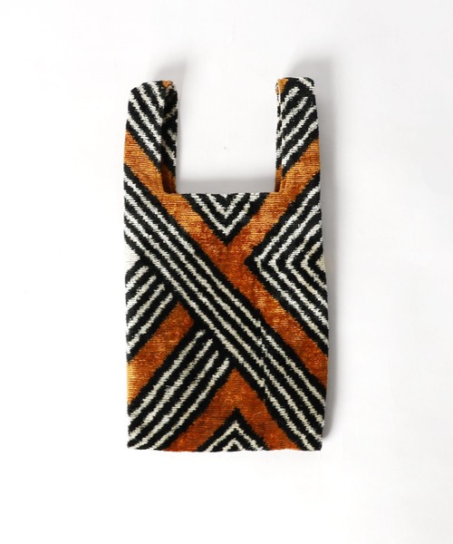 Kilim ARTS バンブーハンドル バッグ Kilim ARTS バンブーハンドル バッグ