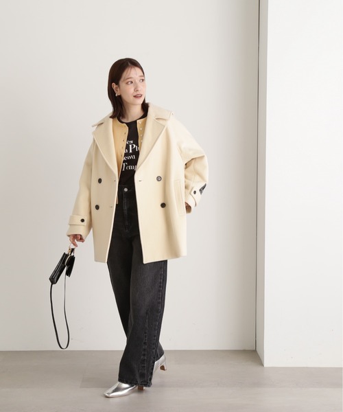 N.（N. Natural Beauty Basic）（エヌエヌナチュラルビューティーベーシック）の「【S Size Line】◆ダーツカーブデニム（デニムパンツ・レディース・ブラック/ブルー・SMALL/MEDIUM）」の9枚目の写真