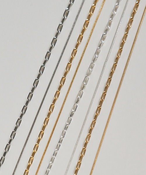 GOLDY(ゴールディ)の「デュアル チェーン ハング ドロップ ネックレス(ネックレス・レディース・シルバー系その他/ゴールド系その他/シルバー/ゴールド・FREE)」の10枚目の写真