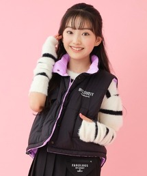 by LOVEiT | リバーシブルショートベスト(その他アウター)