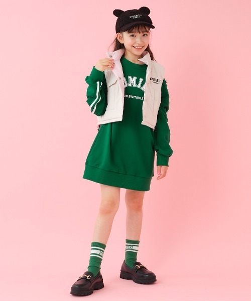 by LOVEiT(バイラビット)の「リバーシブルショートベスト(その他アウター・キッズ・アイボリー/ブラック・150cm/140cm/160cm/120cm/130cm)」の11枚目の写真