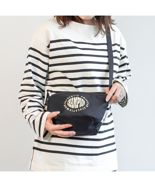 Champion（チャンピオン）の「Champion/チャンピオン デボラ ショルダーバッグ  2L No.63701（ショルダーバッグ・メンズ・ブラウン/ダークグリーン/ブラック/オフホワイト・FREE）」の21枚目の写真