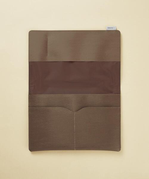 URBAN RESEARCH DOORS（アーバンリサーチドアーズ）の「KOKUYO ME×commpost　フラットケース（その他雑貨・レディース・ホワイト系その他/ブラウン・ONE）」の12枚目の写真