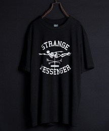 NUMBER (N)INE | STRANGE MESSENGER T-SHIRT / スカルモチーフ ストレンジ メッセンジャー ロゴ Tシャツ(Tシャツ/カットソー)