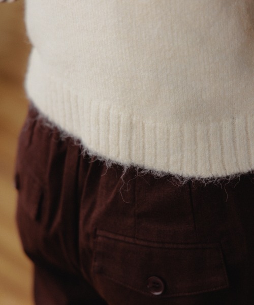 flower（フラワー）の「リボンニットビスチェ（キャミソール・レディース・グレー/アイボリー・FREE）」の13枚目の写真