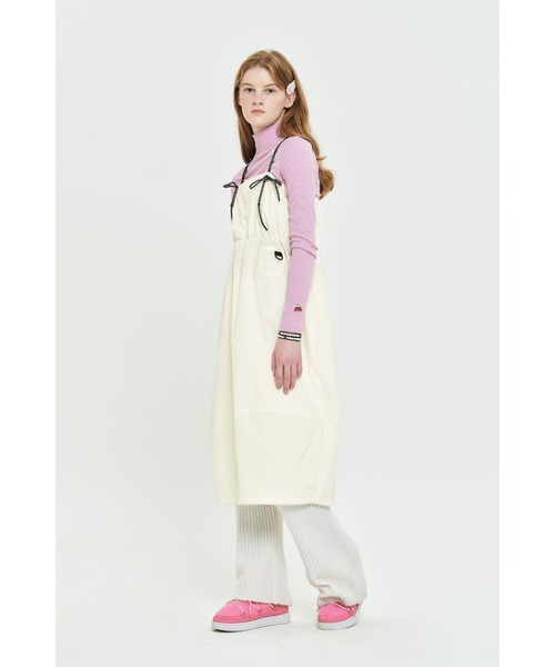 KIRSH(キルシー)の「KIRSH CHERRY BASIC HALF HIGH NECK T-SHIRT/キルシー ハイネックロングTシャツ(Tシャツ/カットソー・レディース・ブラック/ピンク/アイボリー/ライトグリーン・ONE SIZE)」の21枚目の写真