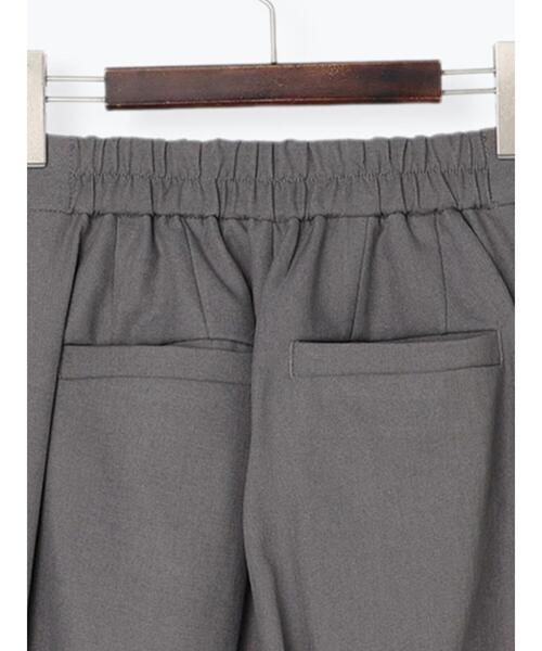 Te chichi（テチチ）の「パウダーツイルフラップボタンワイドパンツ（その他パンツ・レディース・グレー/モカ/ブラック・S/M）」の12枚目の写真