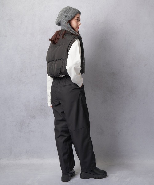 Lull（ルル）の「【Lull / ルル】シワになりにくいカーブパンツ（その他パンツ・レディース・ブラック/グレー・ONESIZE）」の13枚目の写真