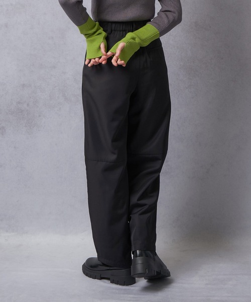 Lull（ルル）の「【Lull / ルル】シワになりにくいカーブパンツ（その他パンツ・レディース・ブラック/グレー・ONESIZE）」の6枚目の写真