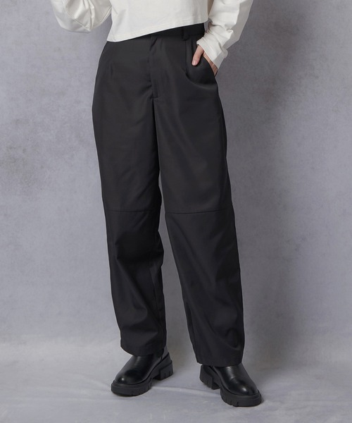 Lull（ルル）の「【Lull / ルル】シワになりにくいカーブパンツ（その他パンツ・レディース・ブラック/グレー・ONESIZE）」の5枚目の写真