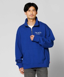 【Levi's】ハーフジップスウェット