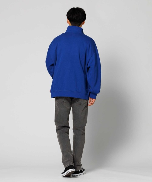 Levi's(リーバイス)の「【Levi's】ハーフジップスウェット(スウェット・メンズ・ブルー・S/L/M)」の11枚目の写真