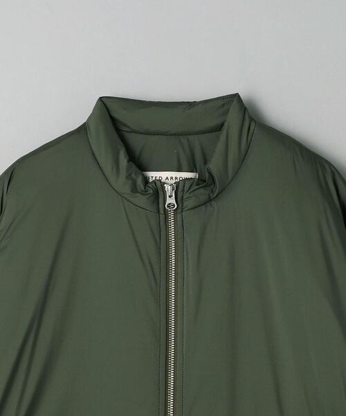 【dunhill】希少90s裏地チェック・スタンドカラーブルゾン　グリーン系 dunhill】希少90s裏地チェック・スタンドカラーブルゾン グリーン系