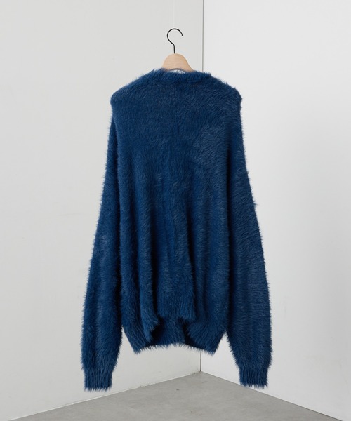 セール】【Alfred Alex】オーバーサイズシャギーニット