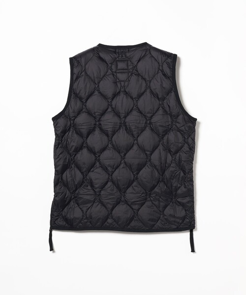 TAION（タイオン）の「TAION / ミリタリー Vネック ダウンベスト（ベスト・メンズ・ブラック/オリーブ・MEDIUM/LARGE）」の5枚目の写真