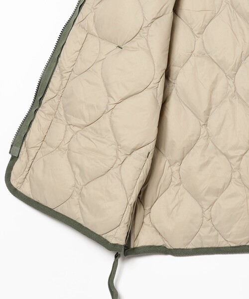 TAION（タイオン）の「TAION / ミリタリー Vネック ダウンベスト（ベスト・メンズ・ブラック/オリーブ・MEDIUM/LARGE）」の11枚目の写真