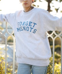 forget-me-nots（フォーゲットミーノッツ）の「カレッジロゴスウェット FMN-22AW-SW-003（スウェット）」
