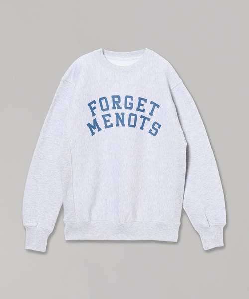 【セール】カレッジロゴスウェット FMN-22AW-SW-003（スウェット）｜forget-me-nots（フォーゲットミーノッツ）