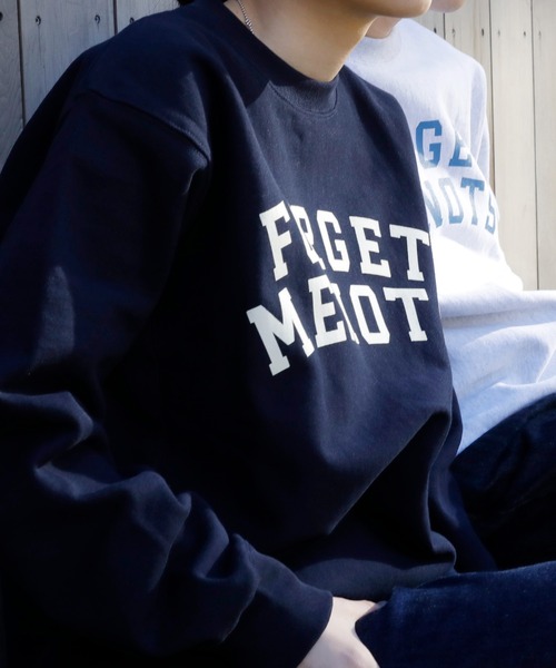 【セール】カレッジロゴスウェット FMN-22AW-SW-003（スウェット）｜forget-me-nots（フォーゲットミーノッツ）