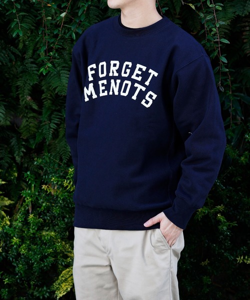 【セール】カレッジロゴスウェット FMN-22AW-SW-003（スウェット）｜forget-me-nots（フォーゲットミーノッツ）