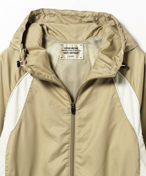 FUTURE ARCHIVE(フューチャーアーカイブ)の「FUTURE ARCHIVE / 2TONE SPORT BLOUSON(ブルゾン・メンズ・ブラック/ホワイト/ネイビー/ベージュ・S/M/L)」の5枚目の写真